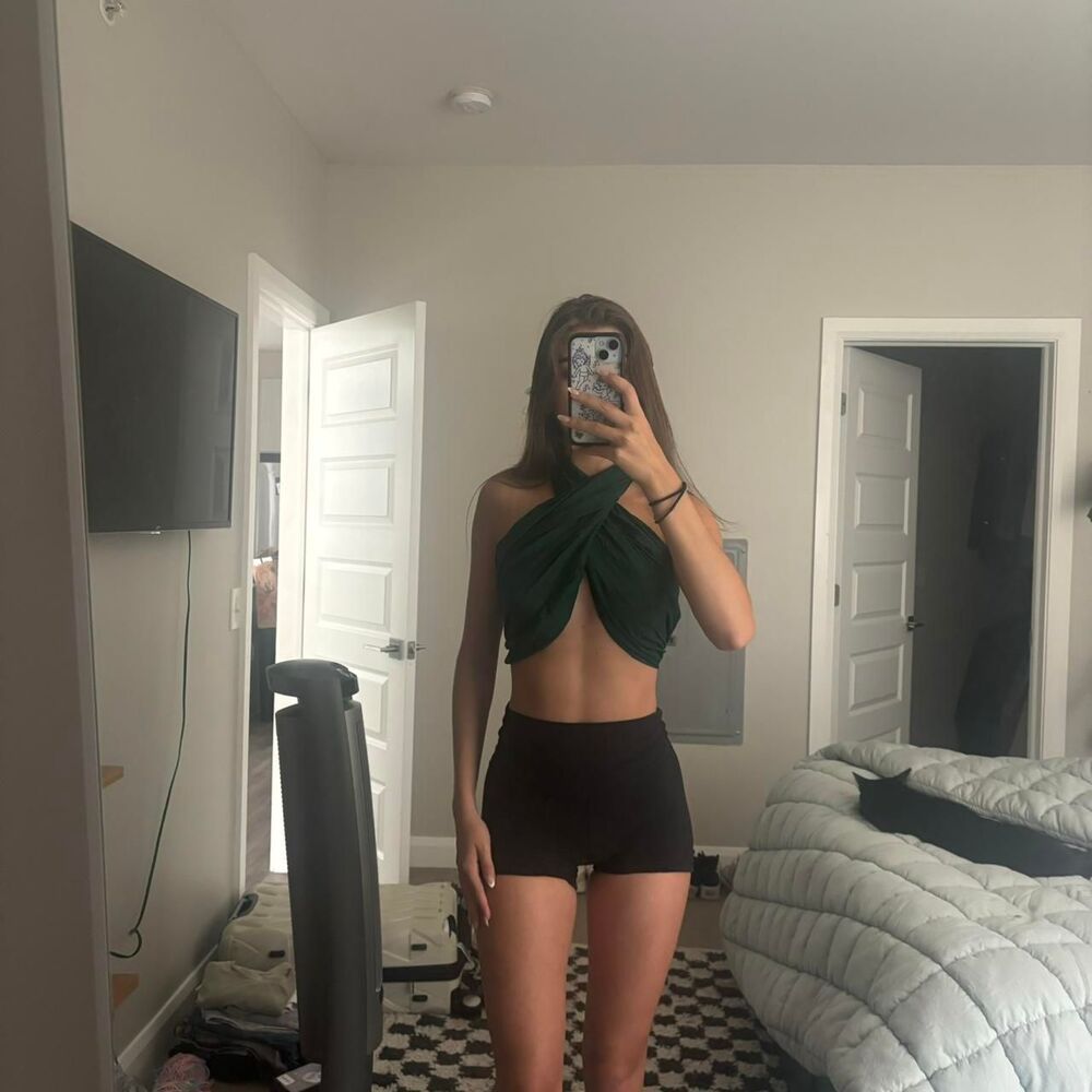 Multi Way Green Scarf Top